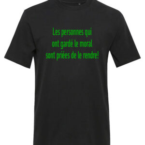 moral noir artishirt